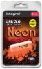 4allshop Integral Neon Usb 3.0 Stick, 64 Gb, Oranje online kopen