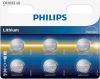 Philips CR2032 3v lithium knoopcel batterij(6 stuks ) online kopen