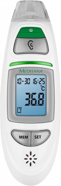 Medisana TM 750 Multifunctionele infrarood Digitale thermometer Wit online kopen