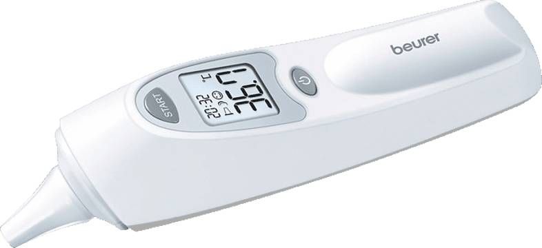 echo geur Accountant Beurer FT 58 Digitale thermometer Wit - Keukenweegschaal.nl