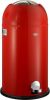 Wesco Soft Close Kickmaster Prullenbak 33 L Rood online kopen