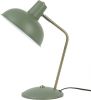 Leitmotiv Tafellampen Table lamp Hood iron Groen online kopen