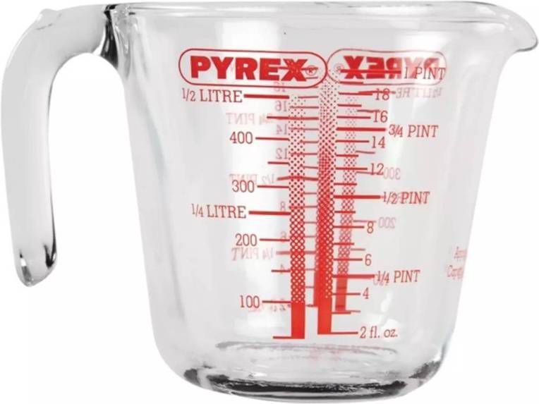 Pyrex Maatbeker classic Prepware 0.5 liter online kopen